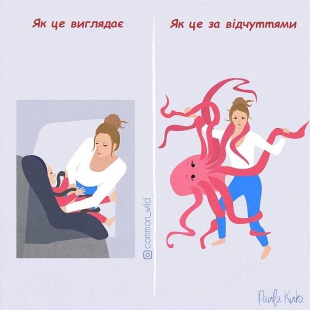 Комиксы, которые заставят вас улыбнуться: мама-художница показала, что такое материнство