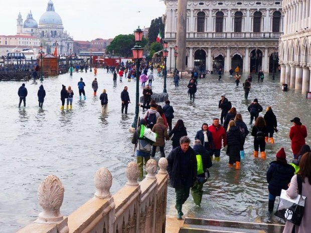 Масштабний потоп у Венеції: як місто на воді йде під воду