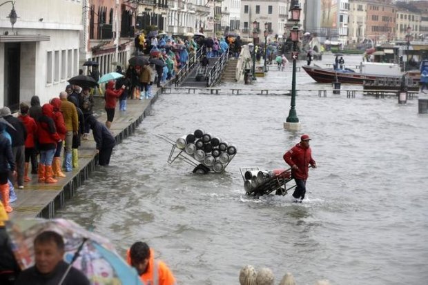 Масштабний потоп у Венеції: як місто на воді йде під воду