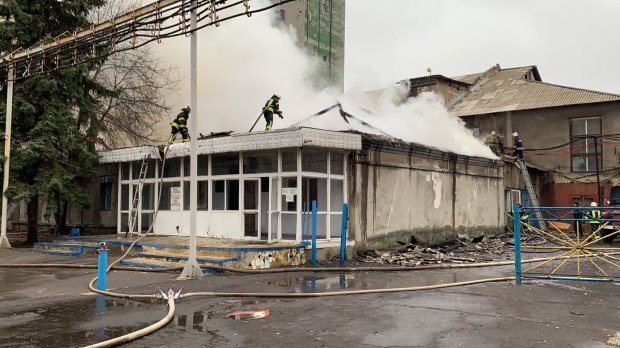 В Донецкой области горела шахта Северная: фото, видео