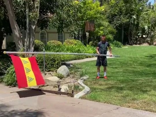 «Їдь додому!»: Ломаченкові дісталося за вивішений в США «іспанський» прапор