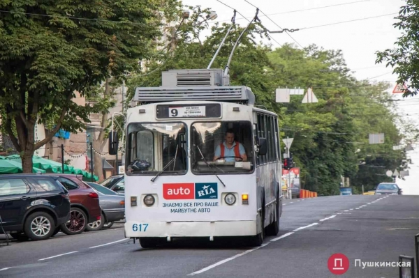 На выходных два троллейбуса в Одессе изменят схему движения