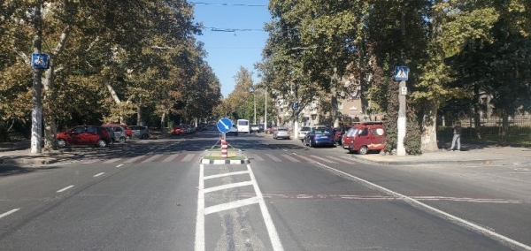 Одесские дороги оборудуют островками безопасности 