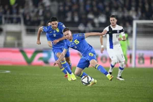 Украина на выезде обыграла Финляндию