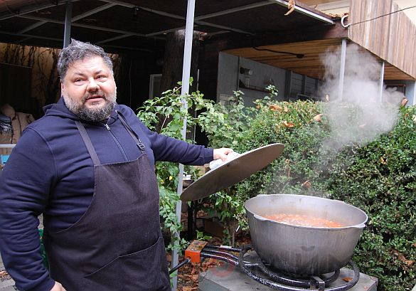 Курбан чорба, сыр и устрицы завлекали посетителей в Музей современного искусства Одессы