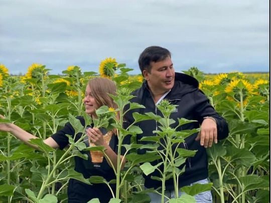 «Буду його захищати»: кохана Саакашвілі розповіла, чому відео про їхні стосунки з'явилося тільки після арешту політика