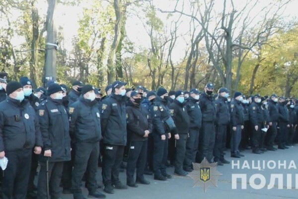 Аншлаг и 500 полицейских: как в Одессе прошел матч сборных Украины и Болгарии