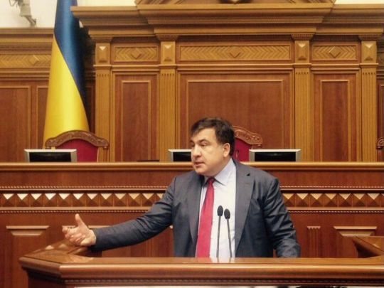 «Пишу вам з одиночної камери»: Саакашвілі у зверненні до українських нардепів пояснив, навіщо поїхав до Грузії