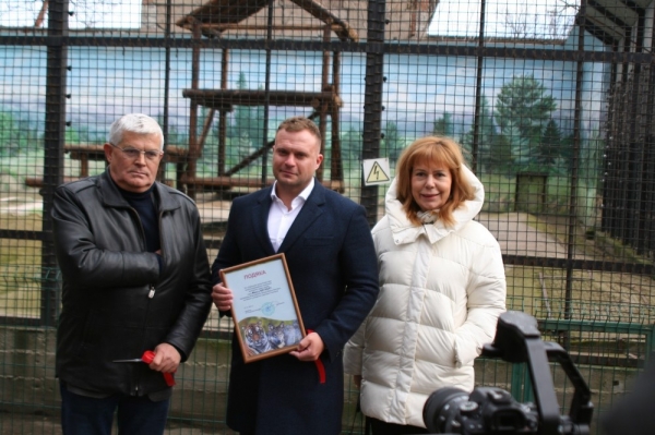 У одесских косолапых появилась своя игровая площадка 