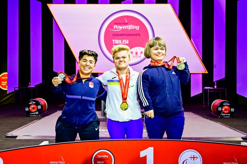 Паралімпійська чемпіонка Мар'яна Шевчук принесла Україні золоту медаль чемпіонату світу