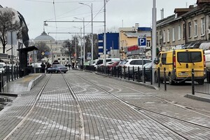 По обновленному Новощепному ряду пустили трамвай, которого ждали два года