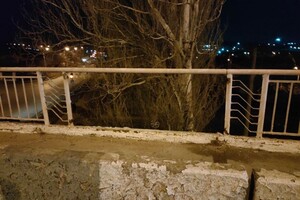В Одессе украли секции Ивановского моста