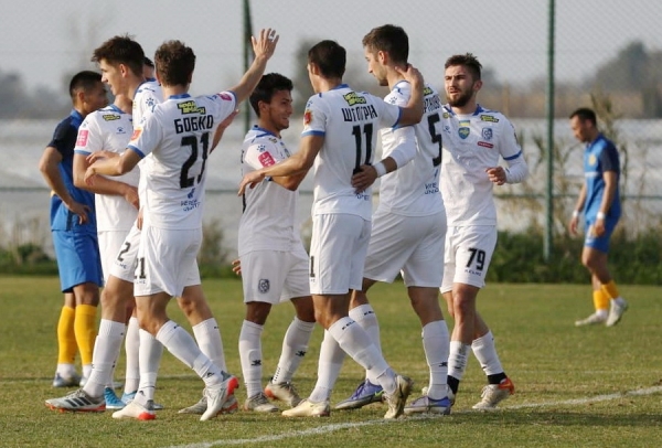 Футбол. Тренировочный матч: «Черноморец» — «Дордой» — 3:1