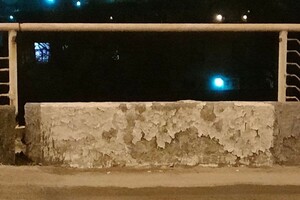 В Одессе украли секции Ивановского моста