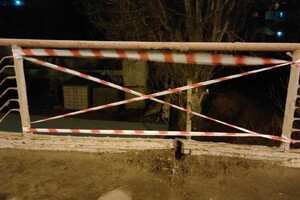 В Одессе украли секции Ивановского моста
