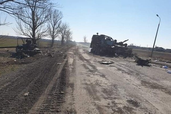 Одесские бойцы угнали у российских оккупантов танк
