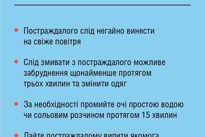 Алгоритм действий в случае химической атаки в Одессе