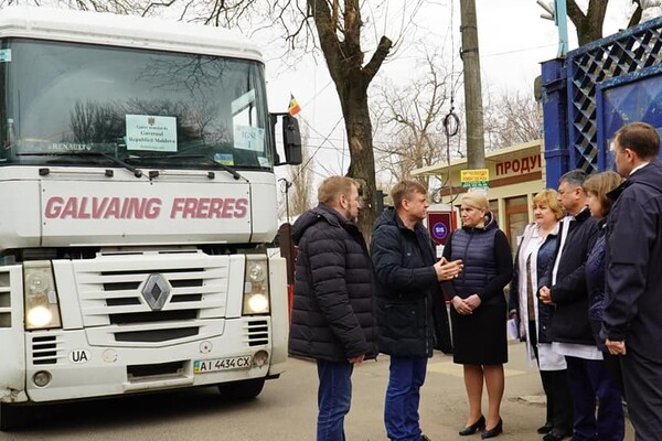 Больницы Одесской области получили гуманитарную помощь из Молдовы 