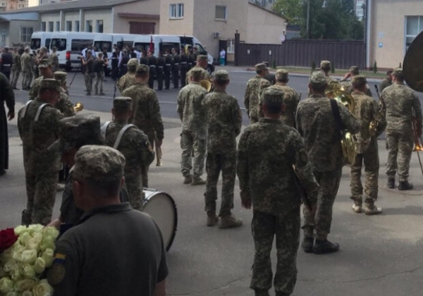 В Одессе простились с командиром бригады Рыцарей Зимнего похода  