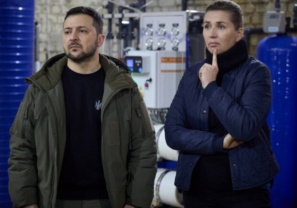 В Одессу приехали Владимир Зеленский и премьер-министр Дании Метте Фредериксен