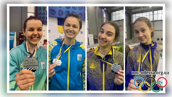 Фехтування. Одеські шаблістки добилися історичного успіху