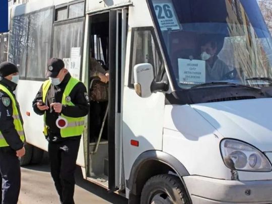 У&nbsp;Києві поліція примусово зупинятиме приватні маршрутки на&nbsp;час повітряної тривоги,&nbsp;&mdash; КМДА