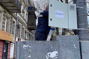 На Пушкинской установили светофоры, которые буду работать во время блэкаута