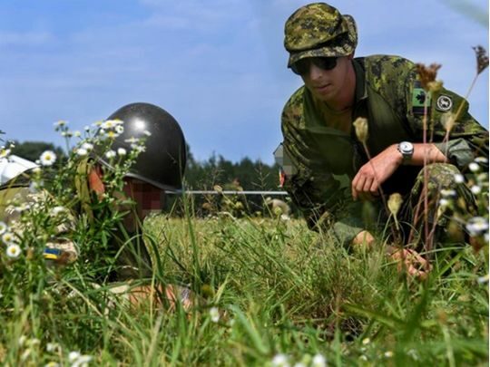 Не&nbsp;тут і&nbsp;не&nbsp;зараз: Сунак про можливість тренувань наших бійців британськими інструкторами в&nbsp;Україні