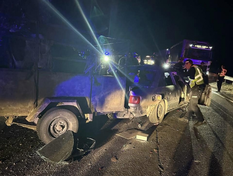 Поліцейські тяжко постраждали у ДТП за участю корови на Рівненщині (фото, відео)