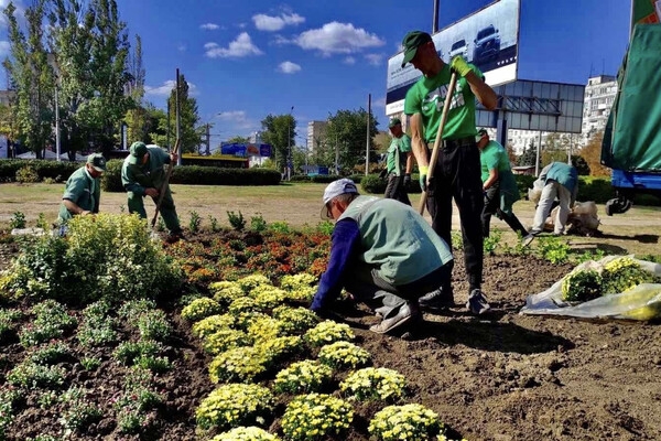 В Одессе преображают Старобазарный сквер