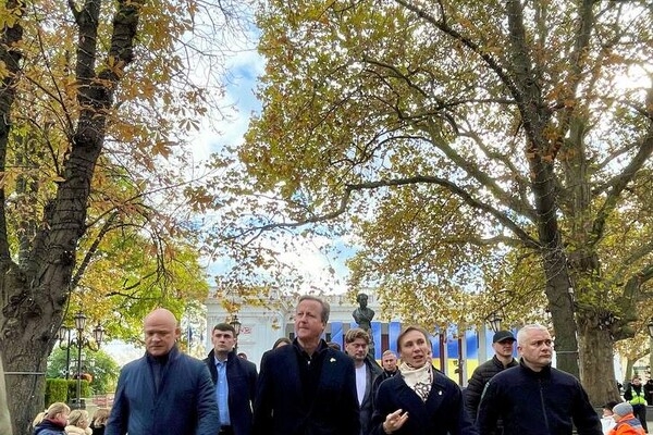 Глава британской дипломатии приехал в Одессу