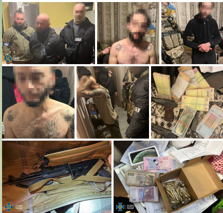 Знешкоджена банда, яка намагалася захопити паркувальний бізнес у&nbsp;Києві (фото)