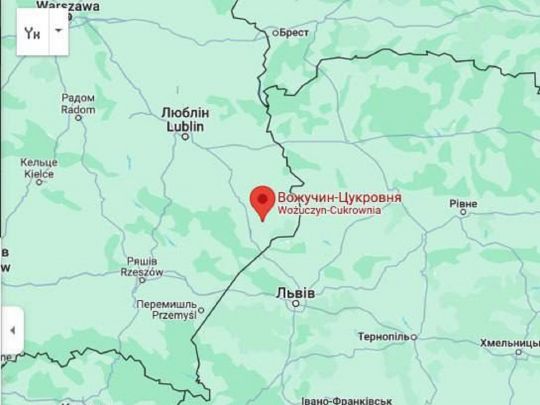 Ракета, що залетіла з території України, була російською, — Генштаб Польщі