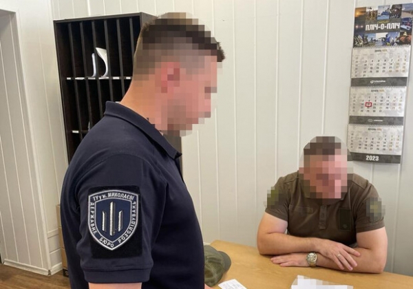 В Одесской области командир взвода военской части брал с бойцов взятки за отгулы