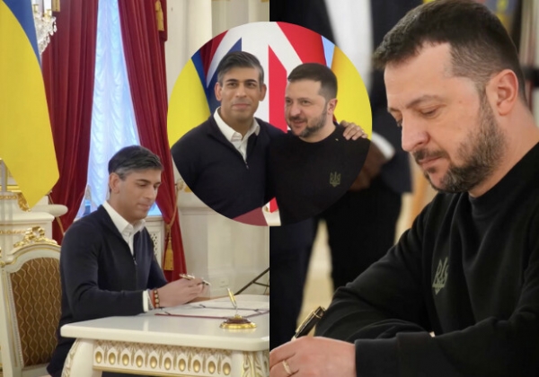 Исторический документ: Украина и Великобритания подписали соглашение о безопасности