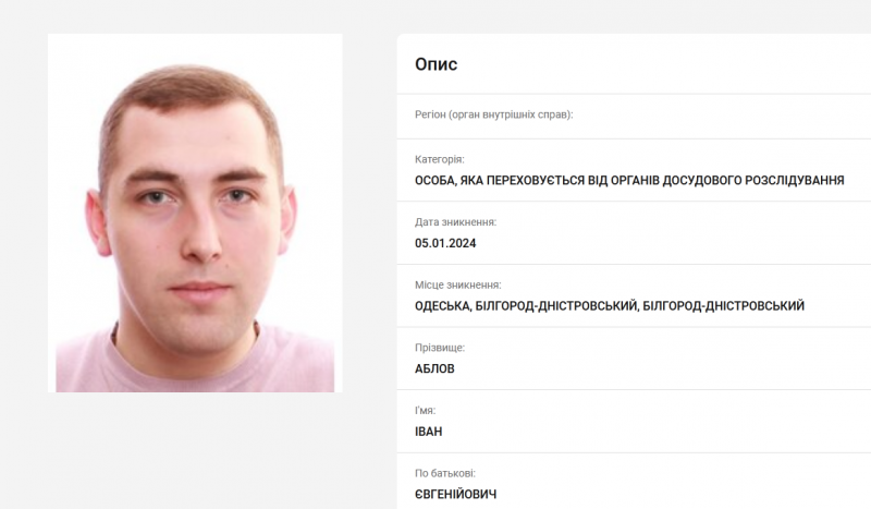 Поліція оголосила у розшук сина київського судді, який у новорічну ніч убив людину в елітному готелі