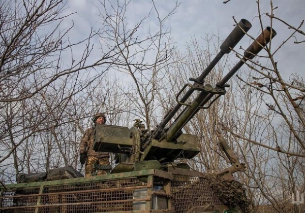 Карта боевых действий в Украине 19 февраля