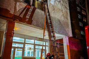 В Одессе горело общежитие "политеха" (фото, видео)