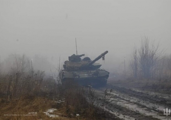 Карта боевых действий в Украине 23 февраля