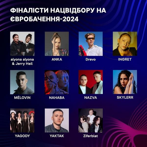 Фінал нацвідбору на «Євробачення»: коли і де дивитися