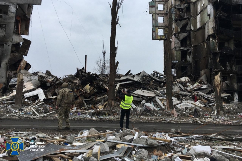 «Буде знайдено та покарано»: СБУ встановила російських генералів, які наказали бомбити житлові будинки в Бородянці у 2022 році