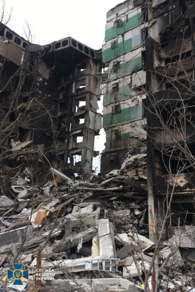 «Буде знайдено та покарано»: СБУ встановила російських генералів, які наказали бомбити житлові будинки в Бородянці у 2022 році