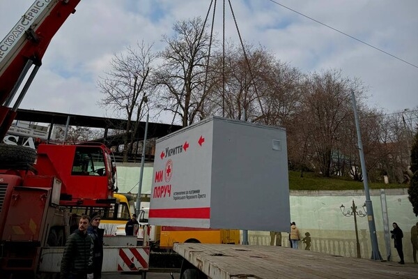 В Аркадии установили мобильное укрытие: в каких районах появятся другие 