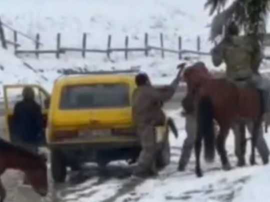 Давили машиною та били сокирами: мешканці села на Буковині напали на військових із ТЦК (відео)