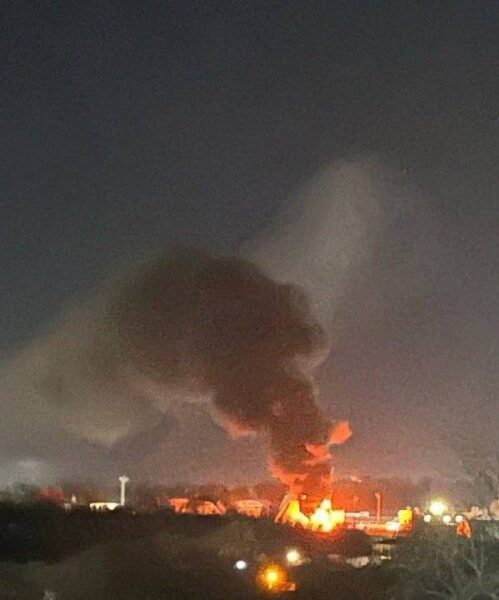 Українські дрони підпалили одразу дві нафтобази в&nbsp;росії (фото, відео)