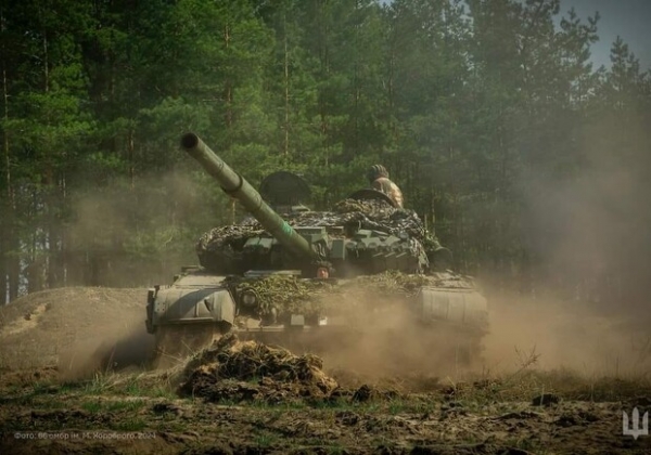 Карта боевых действий в Украине 13 апреля