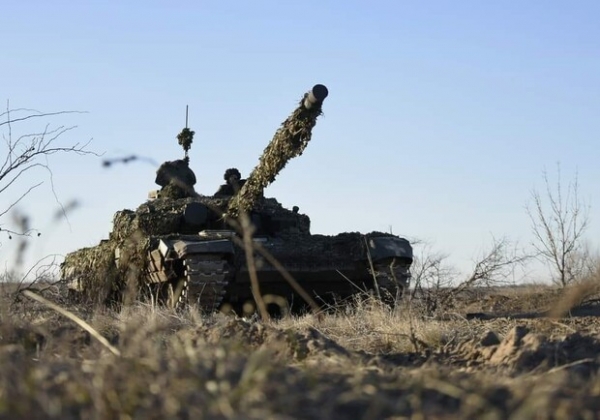 Карта боевых действий в Украине 24 апреля