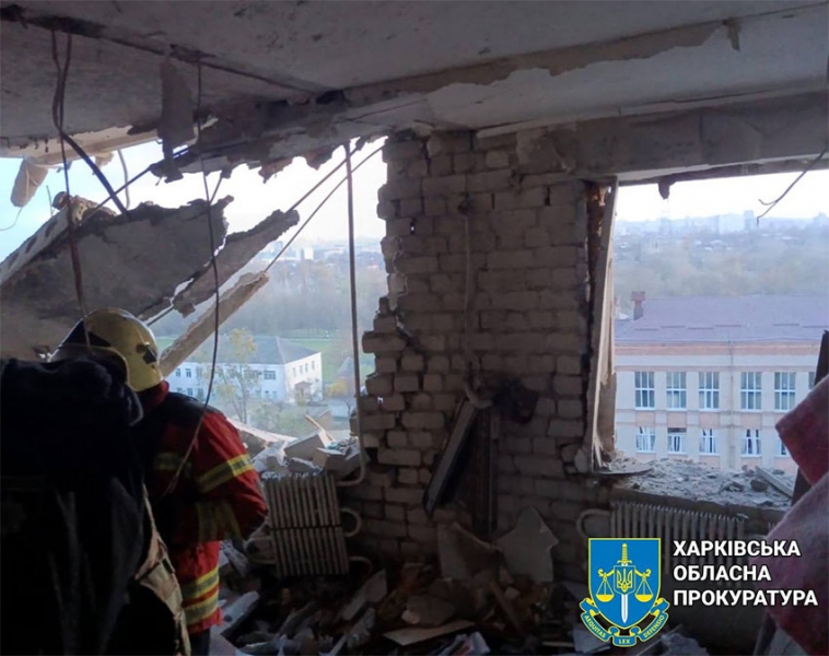 Обстріл Харкова: з’явилося відео перших хвилин після атаки