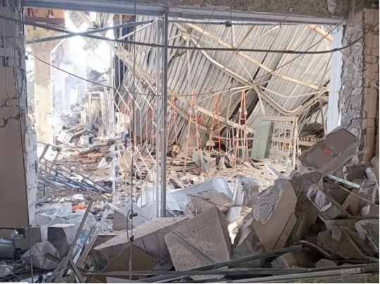 Ракетний удар по Запоріжжю: пошкоджено промисловий об’єкт, троє людей загинули