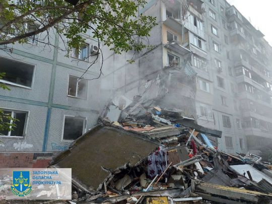 Терористи атакували з повітря Запоріжжя: під обстріл потрапила промислова інфраструктура міста